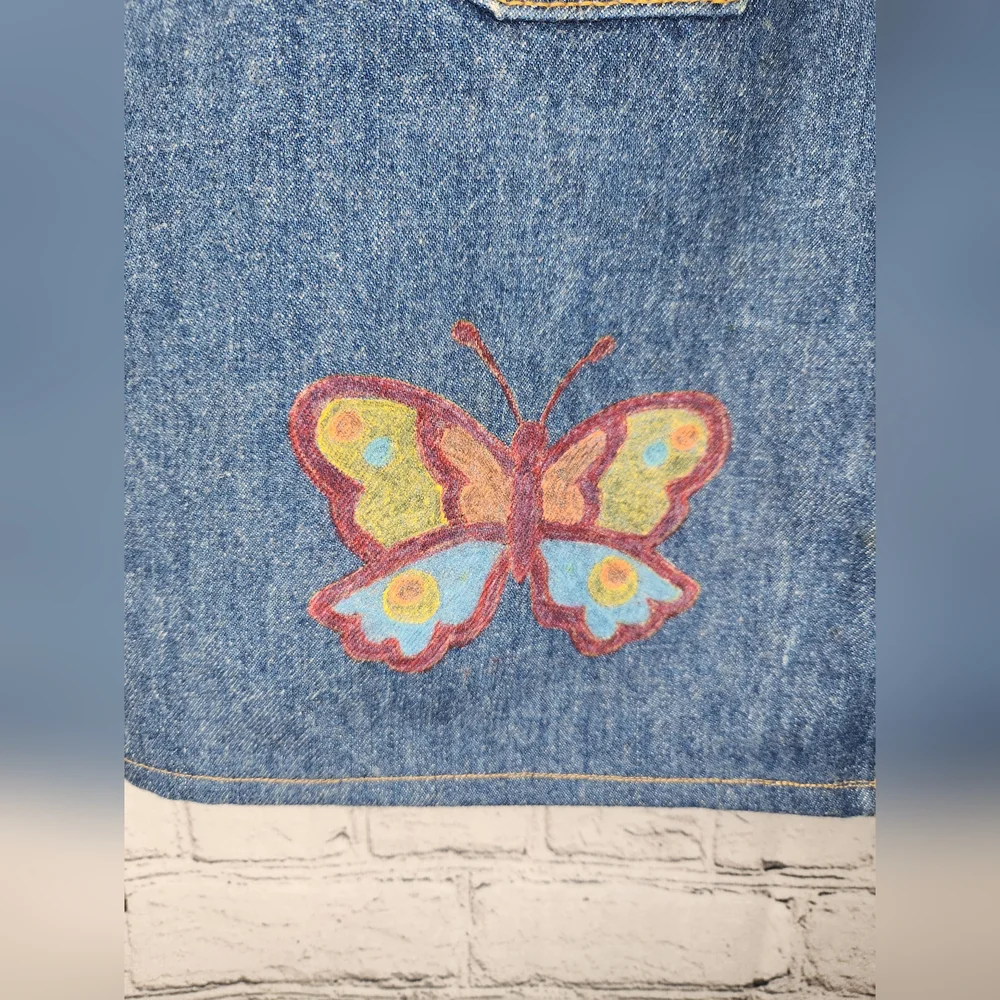 Vintage Levi's Denim‎ Skirt Size 11